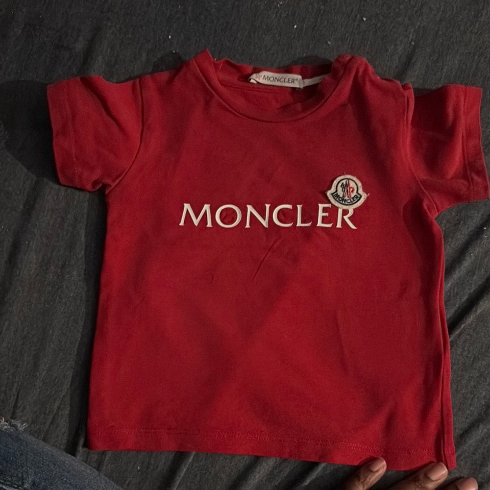 Moncler Red T-Shirt